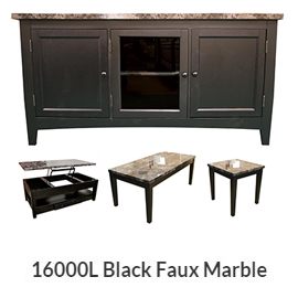 Image 0 of Black Faux Marble