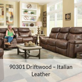 Driftwood Italian Leather