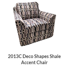  Deco Shapes Shale Accent Chair