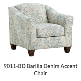 Barilla Denim Accent Chair