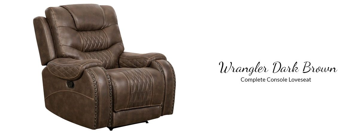 5752 Wrangler Dark Brown Recliner – AWFCO Catalog Site